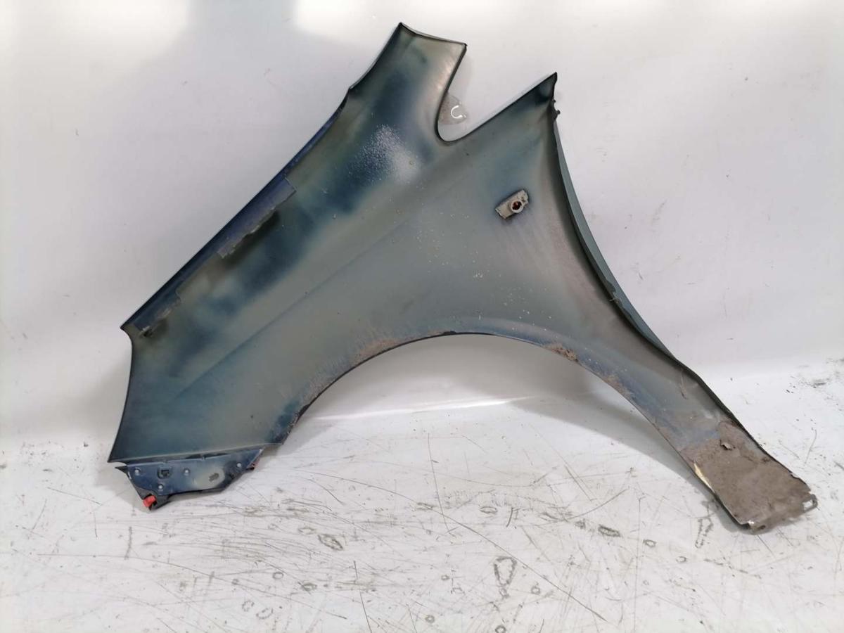 Opel Corsa D original Kotflügel rechts Z22A Ozeanblau BJ11